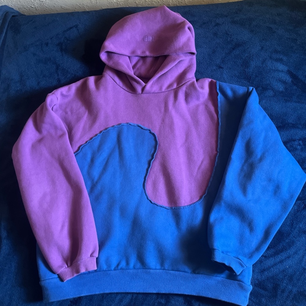 ERL Swirl Hoodie Purple & Blue